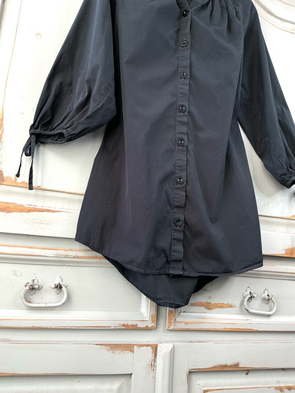 J Crew | Poplin 100% Cotton Button-Front Mini Shirt Dress Size Small - Picture 5 of 11